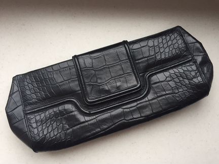 Сумка клатч Armani. Кожа крокодила. Оригинал