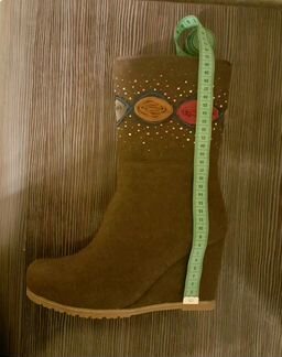 Валенки на танкетке новые