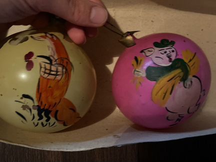 Довоенные елочные игрушки