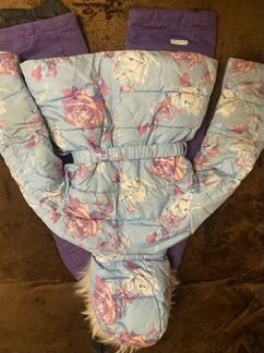 Зимний костюм для девочки 116