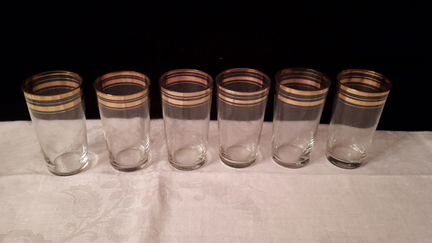 Фужеры, рюмочки, стаканы, винтаж СССР