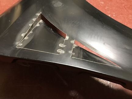 Передние крылья Ford Focus 2 с жабрами