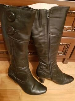 Сапоги кожаные 38 размер