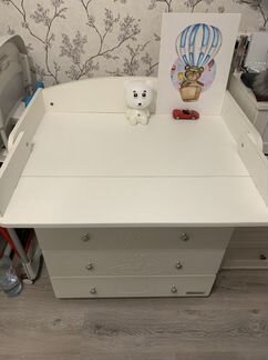 Детский пеленальный комод mr. Sandman белый