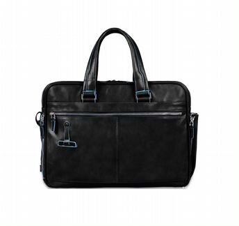 Большая деловая сумка Piquadro CA2765B2, черная
