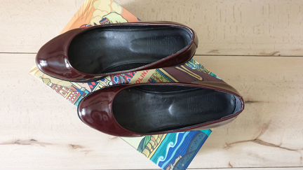 Туфли на танкетке Терволина