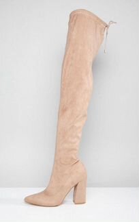 Сапоги ботфорты ASOS