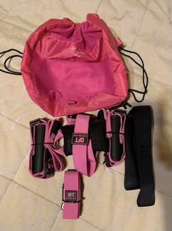 Фитнес петли розовые Original FitTools TRX