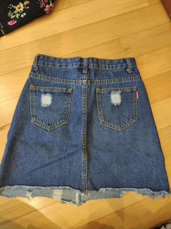 Юбка джинсовая