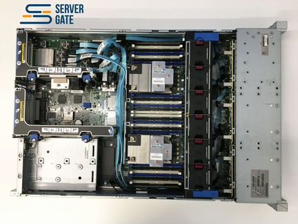 Сервер HP DL380 G9 24SFF 2x E5-2650v4 384 GB