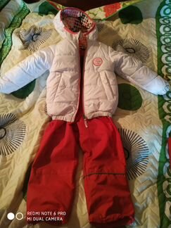 Брюки и куртка на девочку 104