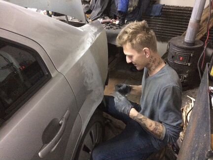 Покраска авто, слесарный ремонт авто и ремонт авто