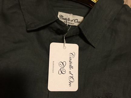 Рубашка лён Castello d’Oro (новая