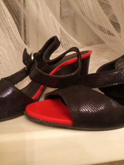 Босоножки туфли кожа