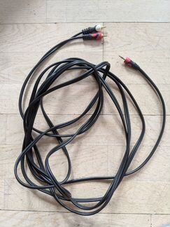 Кабель 2 RCA - mini 3.5 mm