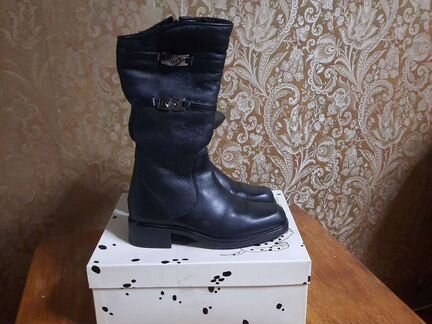Сапоги для девочки 36 размер. зима. натуральная ко