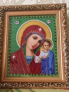 Картины и Иконы, вышитые бисером на заказ