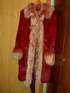 Новая натуральная шуба меховое пальто Италия