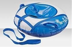 Санки-ватрушки надувные D80см, верх - гладкая 3-х