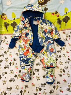 Детский зимний комбинезон chicco (6mes) 62cm