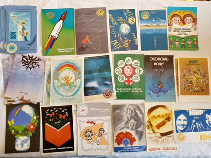 Календарики и наборы открыток