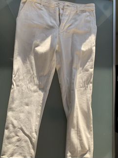 Джинсы ermanno scervino белые мужские