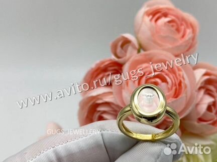Золотое Кольцо Chopard из золота с бриллиантом