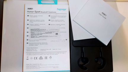 Коробка от беспроводных наушники Honor Sport
