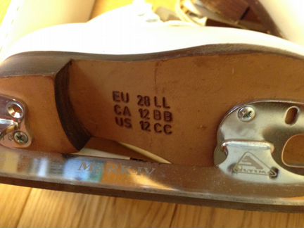 Детские фигурные коньки, разм 28