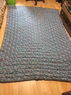 Одеяло из натуральной овечьей шерсти ручной работы