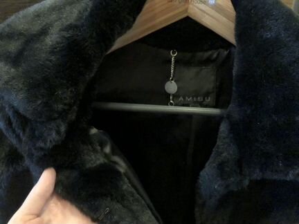 Полушубок из искусственного меха