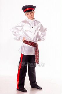 Народный костюм Балаган Кубанский казак, 122-128 см (12-00689-122-128)