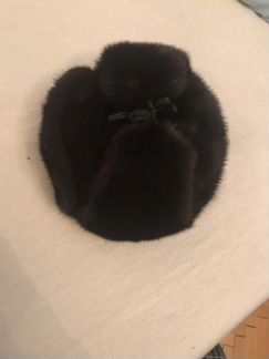 Мужская норковая шапка - ушанка