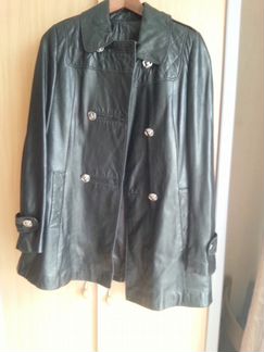 Кожаный плащ