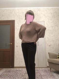 Свитер с люрексной нитью из Италии