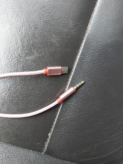 Кабель aux type c - jack 3.5