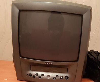 Телевизор Philips видеодвойка