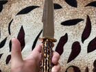 Нож охотничий (подарочный) заточенный