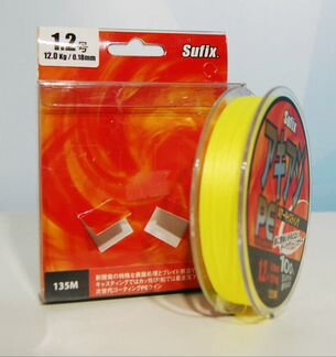 Шнур плетеный Sufix PE Glide Master Chartreus