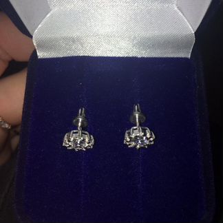 Серебряные серьги