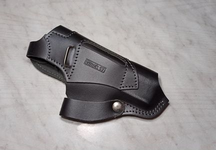 Кобура для Glock 17, поясная симметричная черная