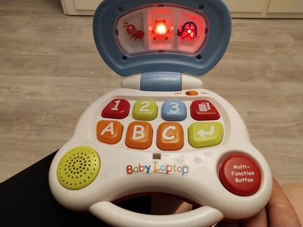 Развивающие Музыкальные игрушки Руль,Ноутбук,Машин