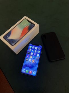 Apple iPhone x 256 gb silver Серебристый