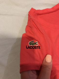 Женская футболка lacoste