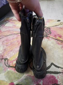 Сапоги Ecco натуральная кожа 29