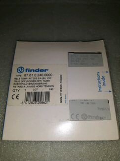 Реле времени Finder, Omron и др
