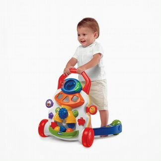 Ходунки 2 в 1 игровой центр Chicco