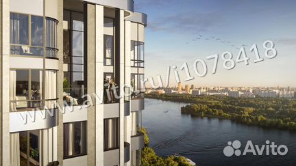4-к апартаменты, 97.6 м², 17/25 эт.