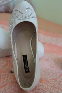 Свадебные туфли arzomania белые