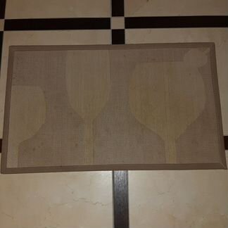 Ковер, коврик 7546 прорезиненный